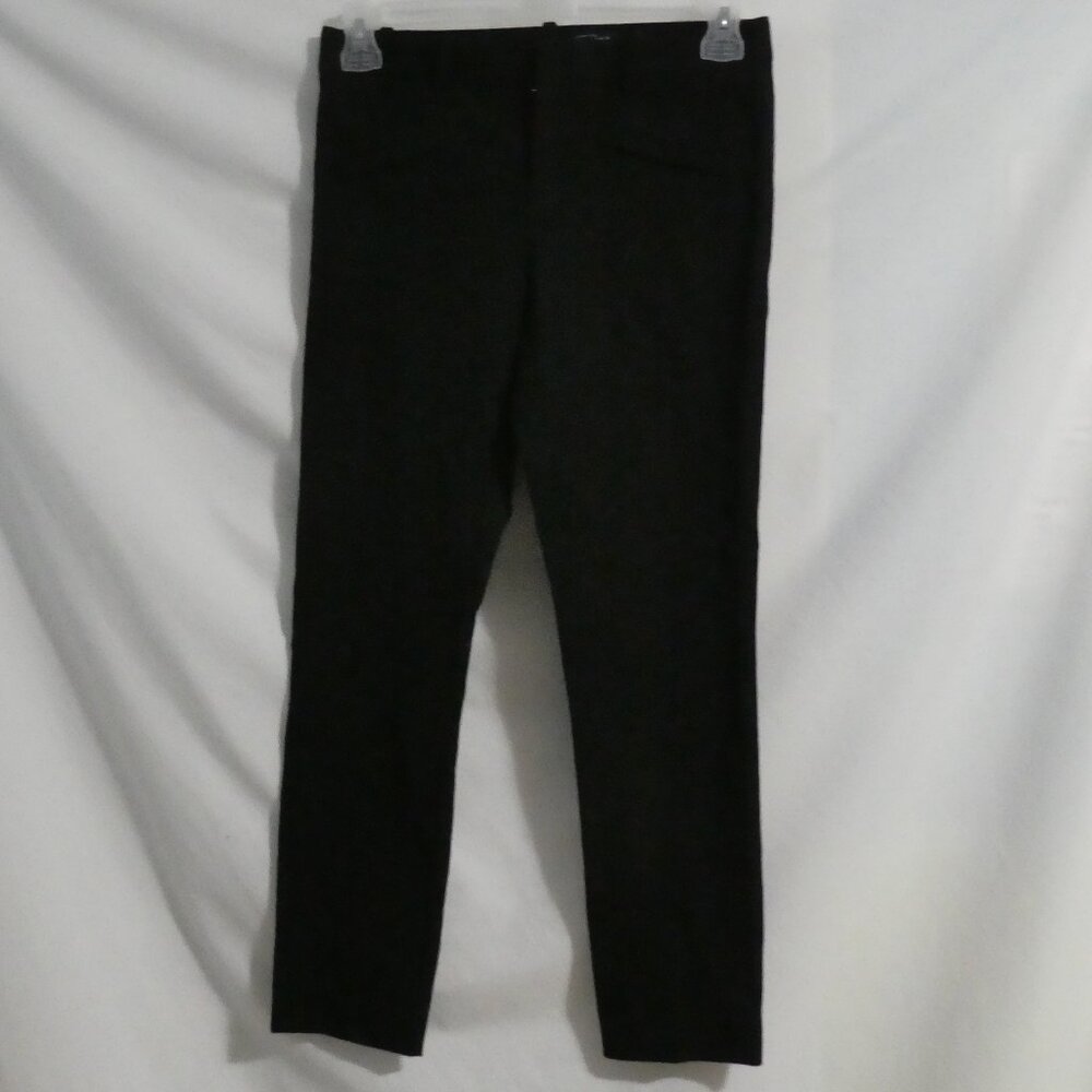 GAP | size 6 regular | Black Pants | Faux Front and Back Pockets | NWOT